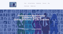 Desktop Screenshot of iaplifecoaches.org
