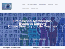 Tablet Screenshot of iaplifecoaches.org